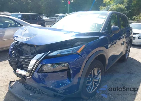 2021 Nissan Rogue S Intelligent Awd z USA, uszkodzony, nr VIN 5N1AT3AB8MC758794